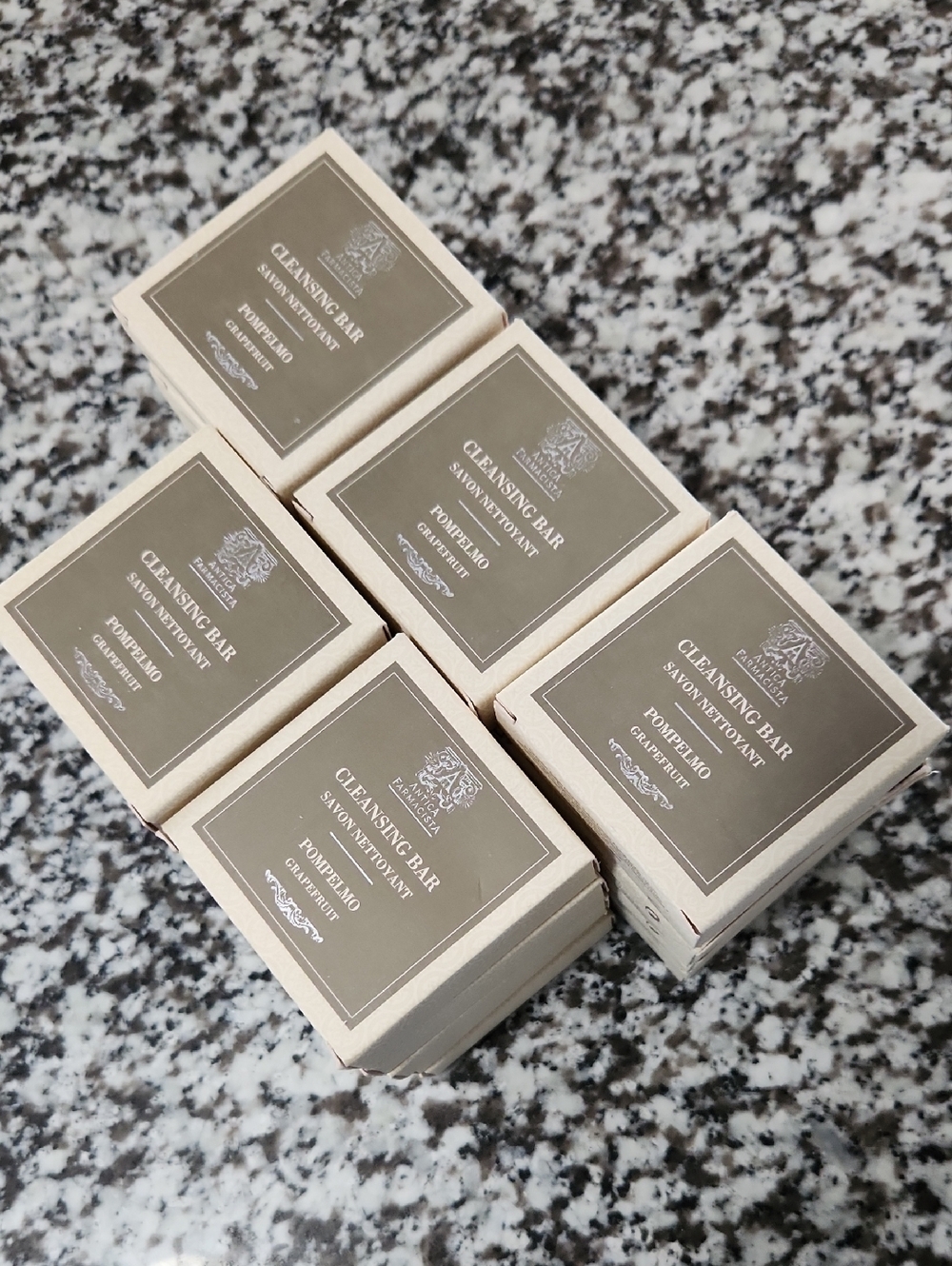 Antica Farmacista Pompelmo Grapefruit Cleansing Bar 1.5 Ounce Pack Of 25 Bars